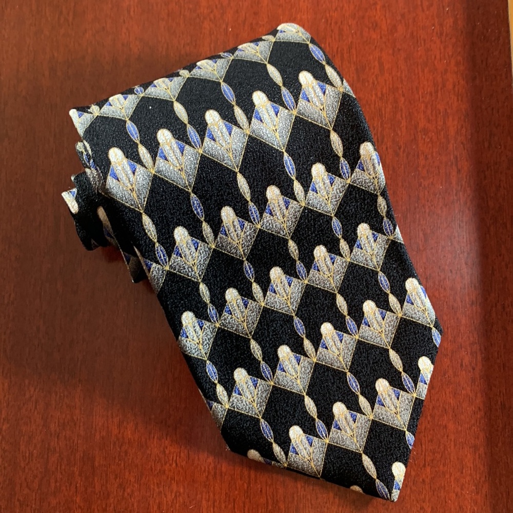 Jake & Co. 100% Silk Tie - Vintage
